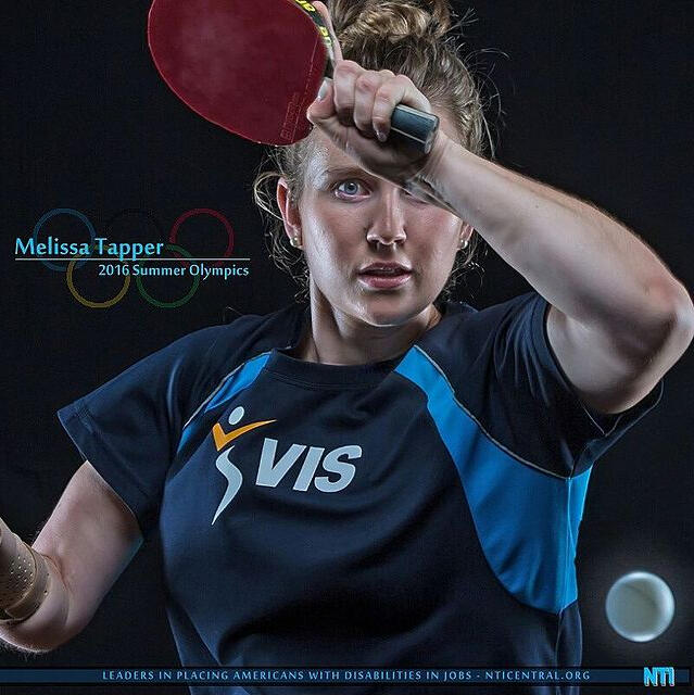 Melissa Tapper, Table Tennis