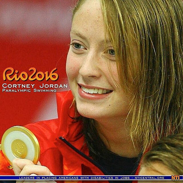Cortney Jordan, Swimming