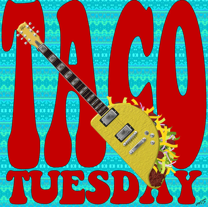 Taco Tuesday Concept Vector Art (Later Produced in a Run of 12)